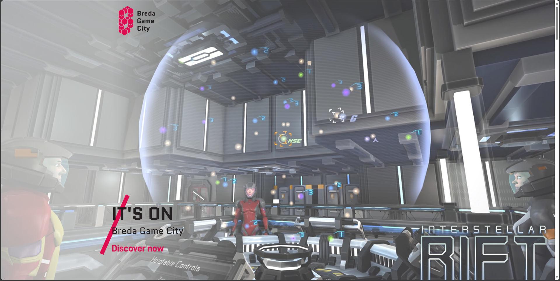 Breda Game City Home Screen