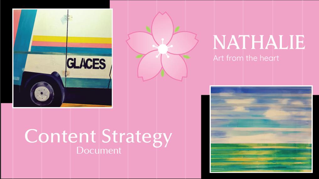 Content Strategy cover page